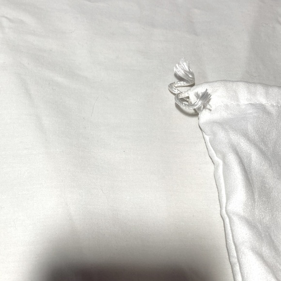 BRIGHTON Large Purse or Shoe Dust Cover with Drawstring White 20.5 x 16.5 in - Picture 4 of 10